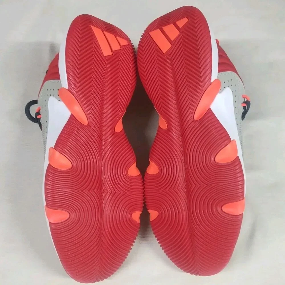 Adidas Trae Unlimited Men’s Sz 10.5 Basketball Shoes  IF5611 Gray/Red New In Box